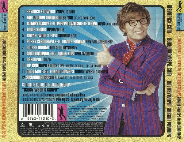 Austin Powers - In Goldmember Music From & Inspired By The Motion Picture
