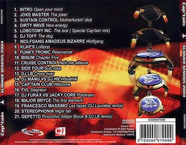 Cap'tain - Summer Session 2004