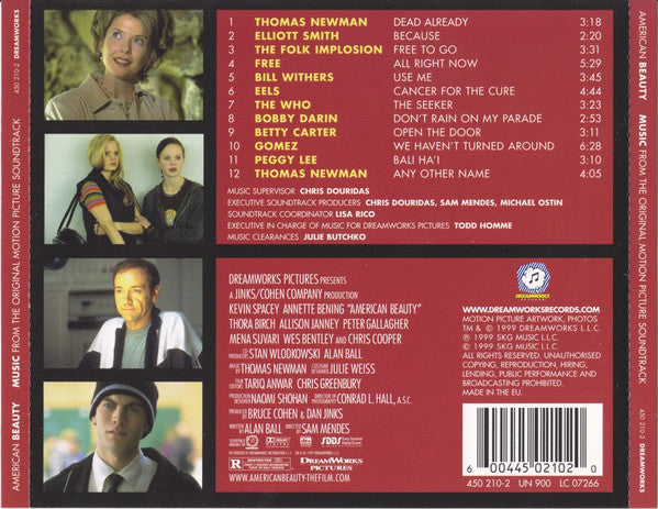 American Beauty (Music From The Original Motion Picture Soundtrack)