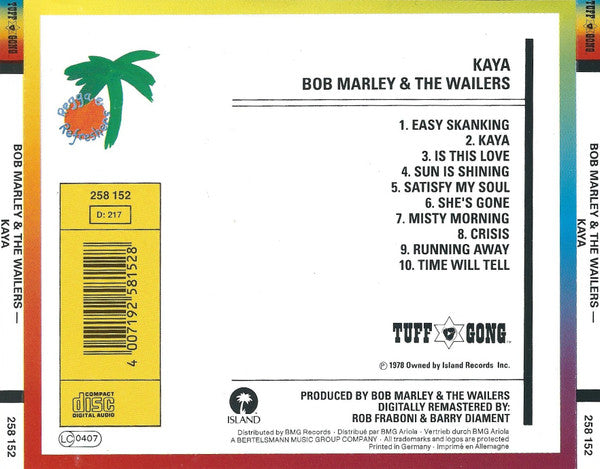 Bob Marley & The Wailers - Kaya