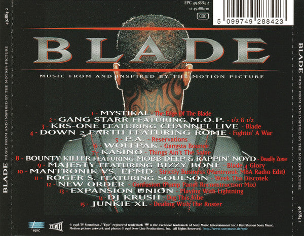 Blade - Music From And Inspired By The Motion Picture