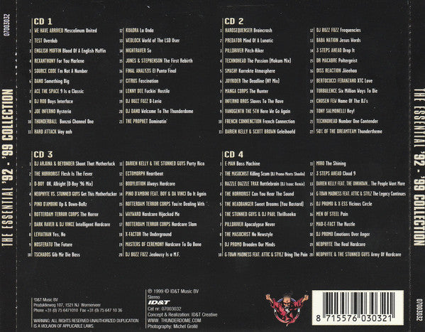 Thunderdome - The Essential '92 - '99 Collection