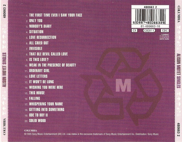 Alison Moyet - Singles