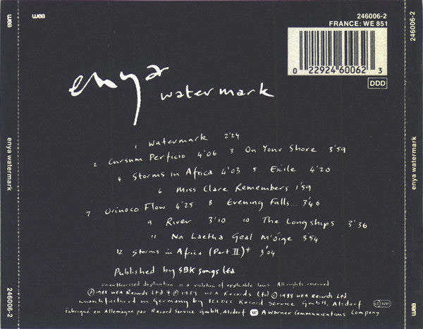 Enya - Watermark