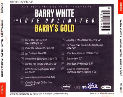 Barry White And Love Unlimited - Barry s Gold