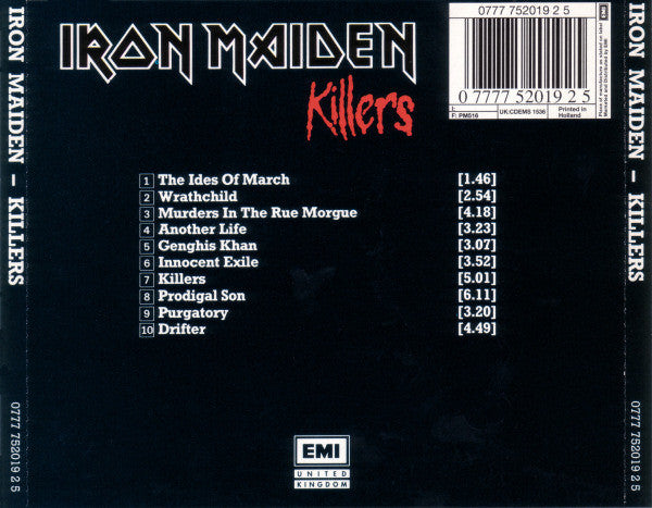 Iron Maiden - Killers
