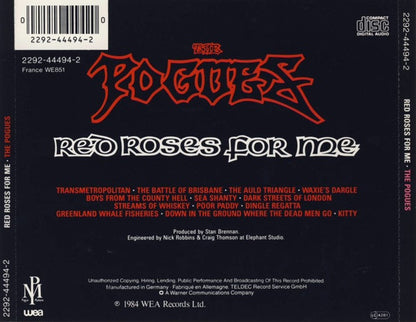 The Pogues, The - Red Roses For Me