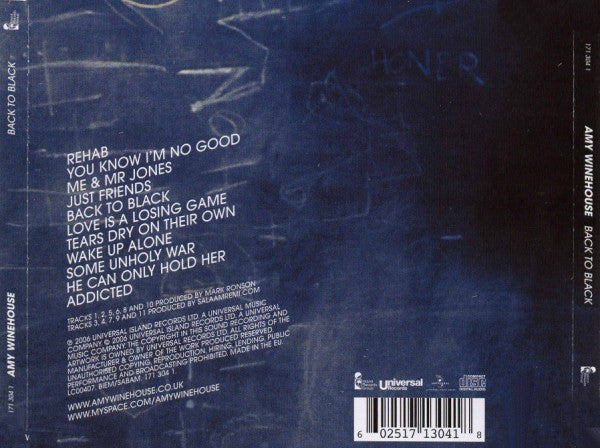 Amy Winehouse - Back To Black