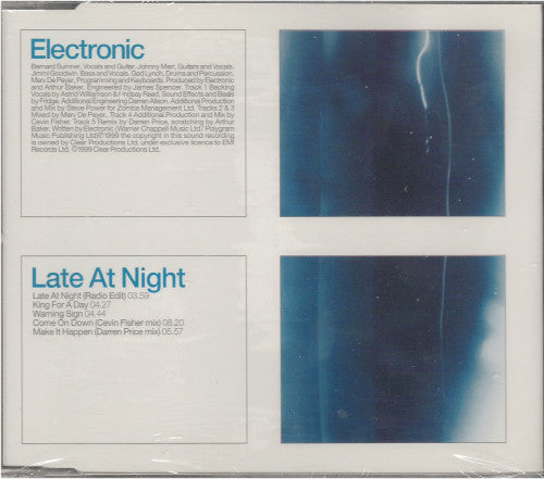 Electronic - Late At Night