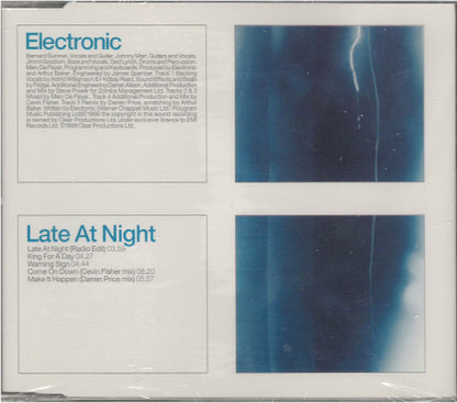 Electronic - Late At Night
