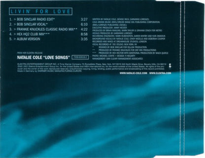 Natalie Cole - Livin' For Love