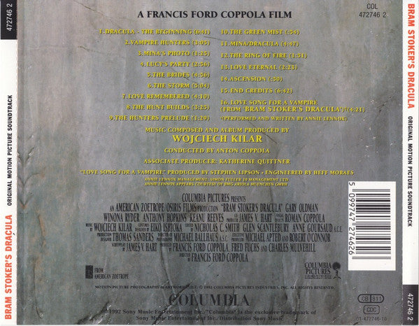 Bram Stoker's Dracula - Original Motion Picture Soundtrack
