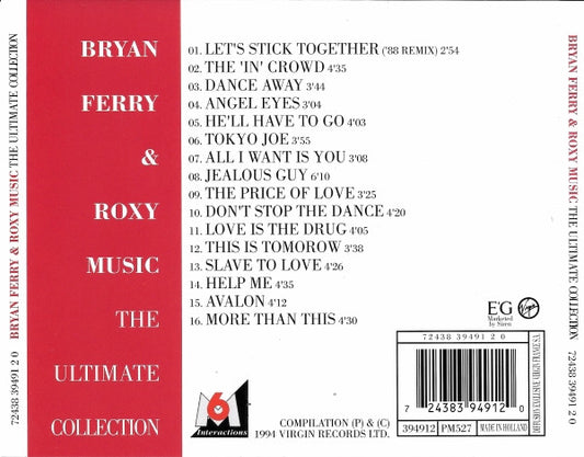 Bryan Ferry & Roxy Music - The Ultimate Collection