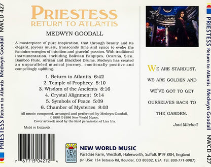 Medwyn Goodall - Priestess: Return To Atlantis