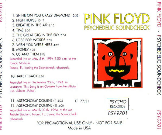 Pink Floyd - Psychedelic Soundcheck