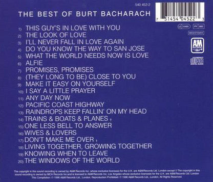 Burt Bacharach - The Best Of Burt Bacharach
