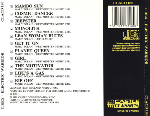 T. Rex - Electric Warrior
