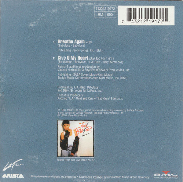 Toni Braxton - Breathe Again