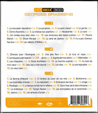 Georges Brassens - Hit Box 3cd