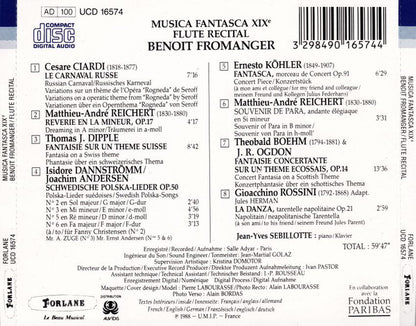 Benoît Fromanger - Musica Fantasca XIXe