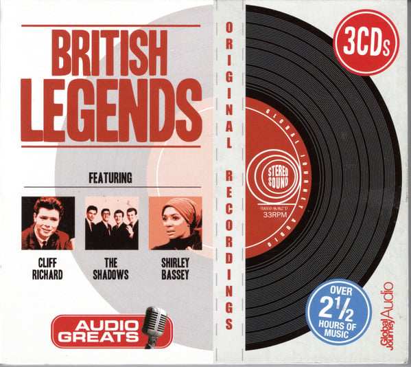 Cliff Richard, Shadows, The, Shirley Bassey - British Legends