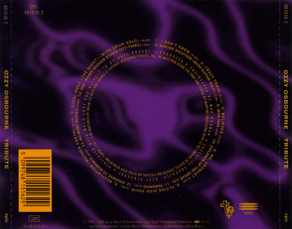 Ozzy Osbourne - Randy Rhoads Tribute