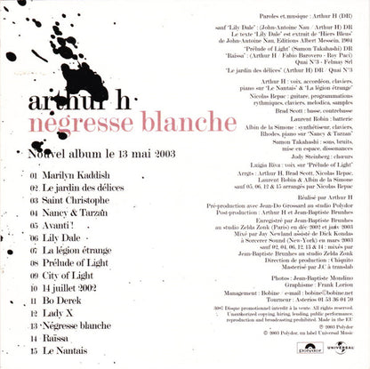 Arthur H - Négresse Blanche