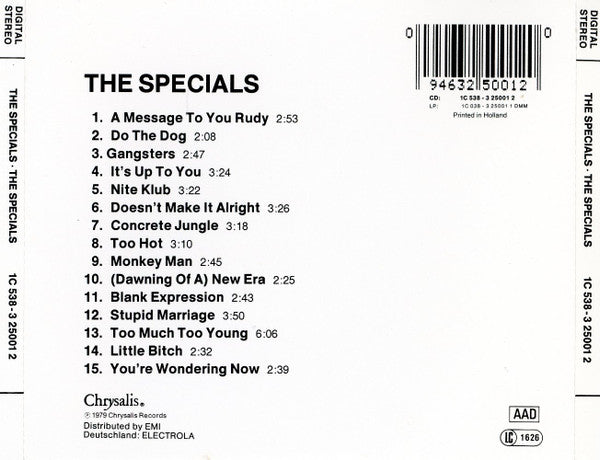 The Specials - Specials