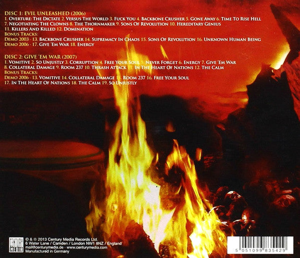 Angelus Apatrida - Evil Unleashed / Give 'Em War