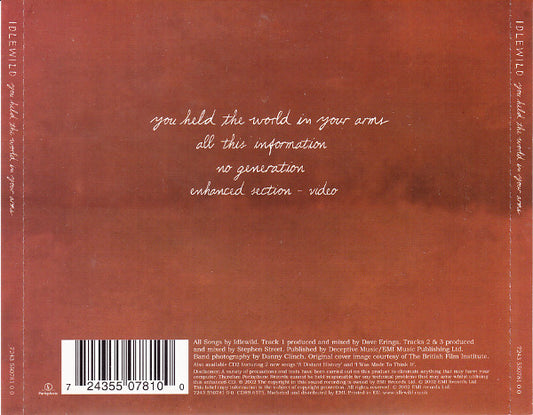 Idlewild - You Held The World In Your Arms