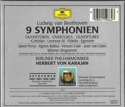 Ludwig van Beethoven - 9 Symphonien, Ouvertüren