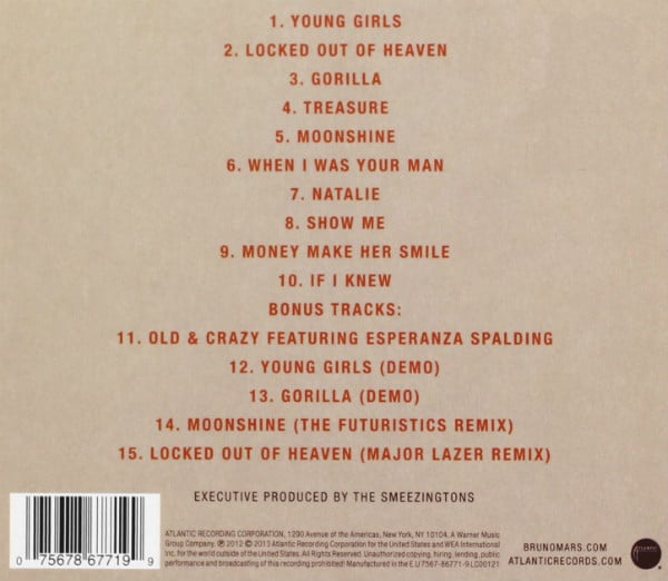 Bruno Mars - Unorthodox Jukebox