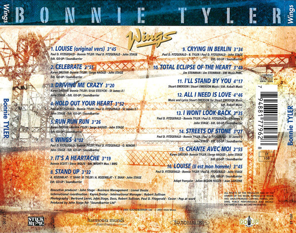 Bonnie Tyler - Wings