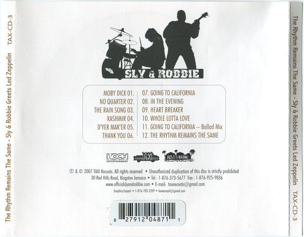 Sly & Robbie - The Rhythm Remains The Same (Sly & Robbie Greets Led Zeppelin)