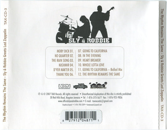 Sly & Robbie - The Rhythm Remains The Same (Sly & Robbie Greets Led Zeppelin)