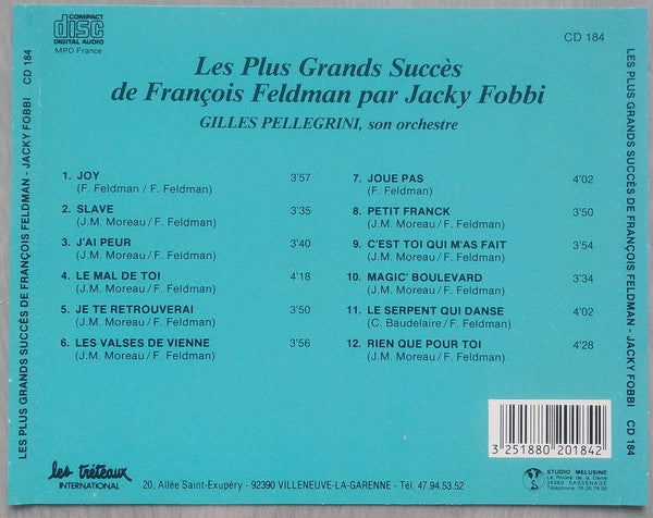 Jacky Fobbi - Les Plus Grands Succès De François Feldman