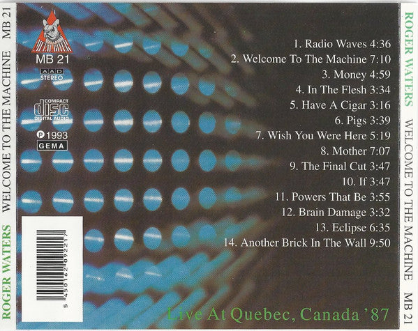Roger Waters - Welcome To The Machine