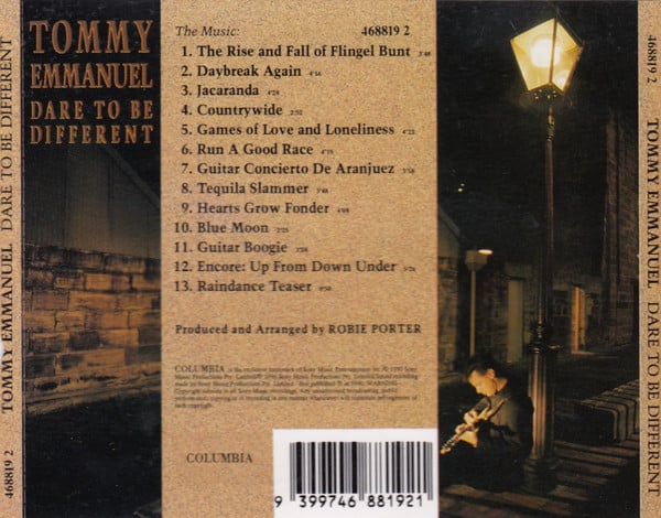 Tommy Emmanuel - Dare To Be Different