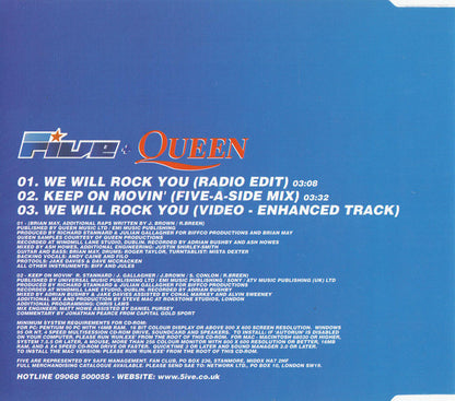 Five + Queen - We Will Rock You