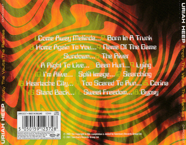 Uriah Heep - Empty The Vaults: The Rarities