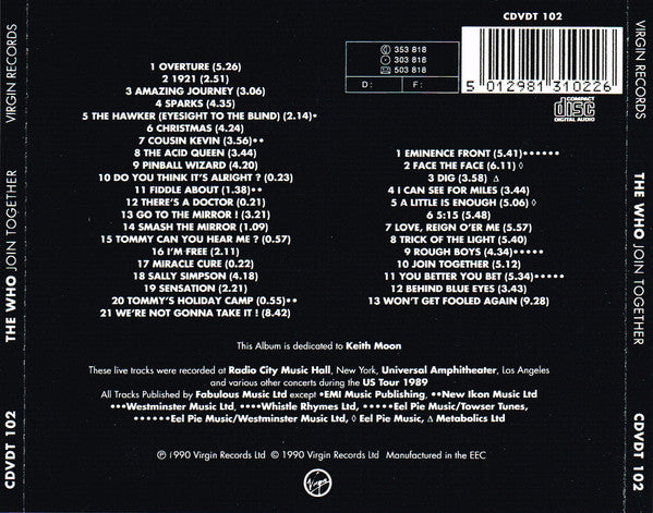 The Who - Join Together