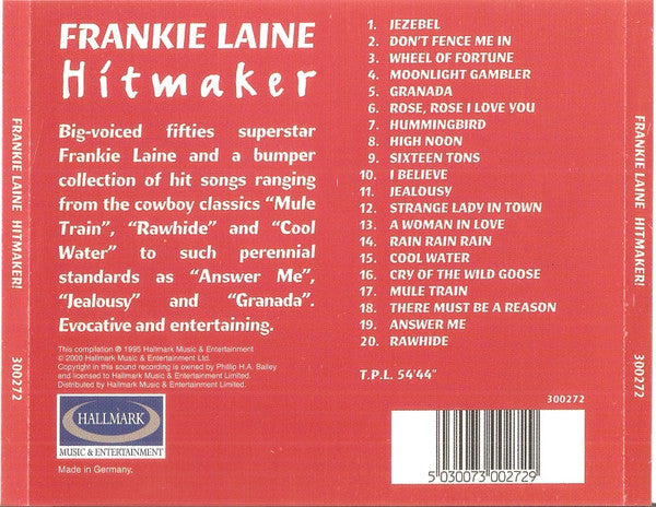 Frankie Laine - Hitmaker