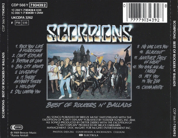 Scorpions - Best Of Rockers N' Ballads
