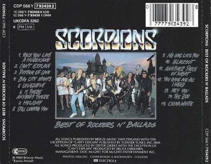 Scorpions - Best Of Rockers N' Ballads