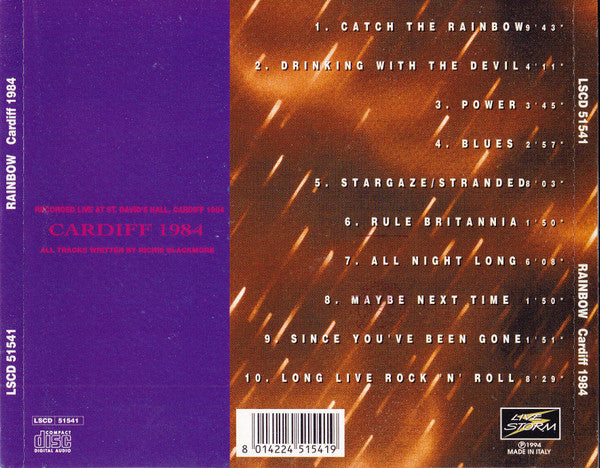 Rainbow - Cardiff 1984
