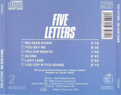 Five Letters - Ma Keen Dawn