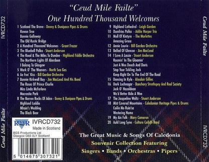 "Ceud Mile Failte" One Hundred Thousand Welcomes To Scotland