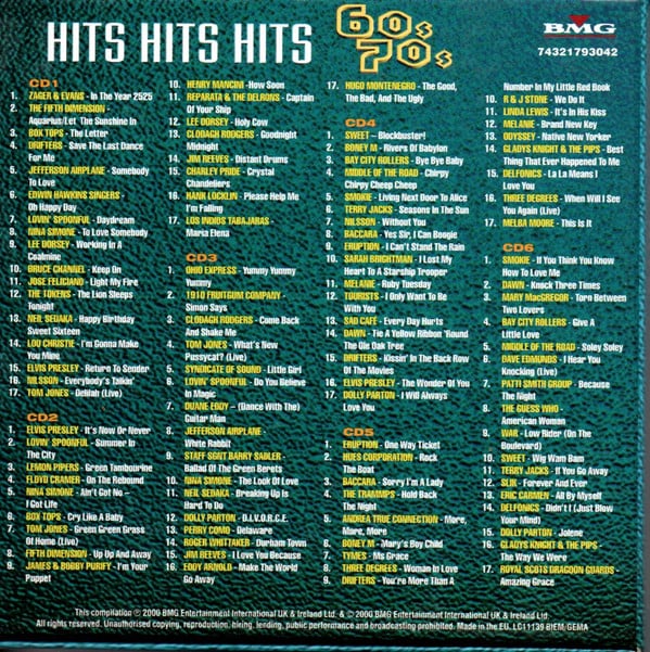 Hits Hits Hits 60s 70s
