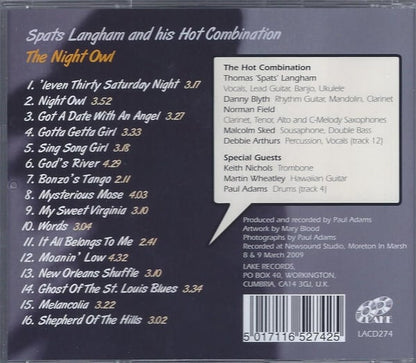 Tom Langham And Hot Combination, The - The Night Owl