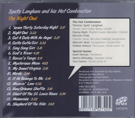Tom Langham And Hot Combination, The - The Night Owl